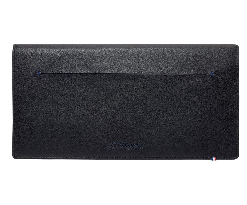 Line D Slim Black Leather Organizer